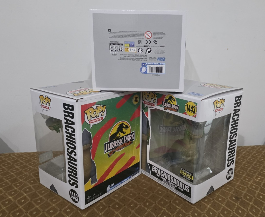 Funko POP Movies Jurassic Park Brachiosaurus 1443 Entertainment Earth VAULTED 3