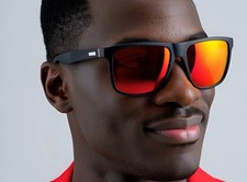 Fashion Men Sunglasses Designer Polarized Lens Classy Elegant Shield Safety New