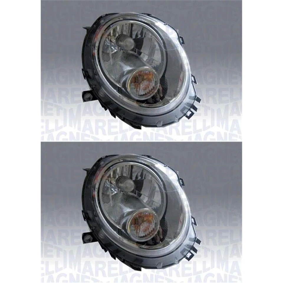 2x JUEGO DE FAROS HALÓGENOS MAGNETI MARELLI adecuado para MINI MINI IZQUIERDA+DERECHA - Imagen 2 de 4
