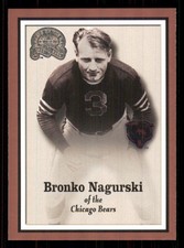 2000 Fleer Greats of the Game #85 Bronko Nagurski Chicago Bears
