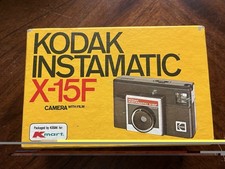 Kodak Instamatic X-15F In Box With Film