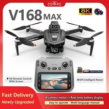 2025 V168 Pro MAX GPS Drone 8K Professional HD Camera 5G WIFI FPv5k Range,