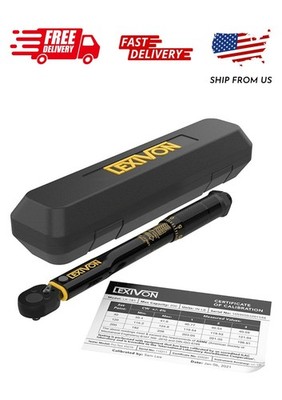LEXIVON Inch Pound Torque Wrench 1/4-Inch Drive | 20~200 in-lb/2.26~22.6 Nm (LX-
