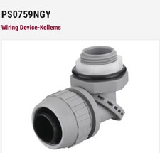 Hubbell PS0759NGY Swivellock  Liquidtight Fit...