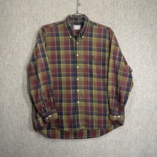 Vintage Thomas Burberry Long Sleeve Button Down Nova Check Shirt Size XL