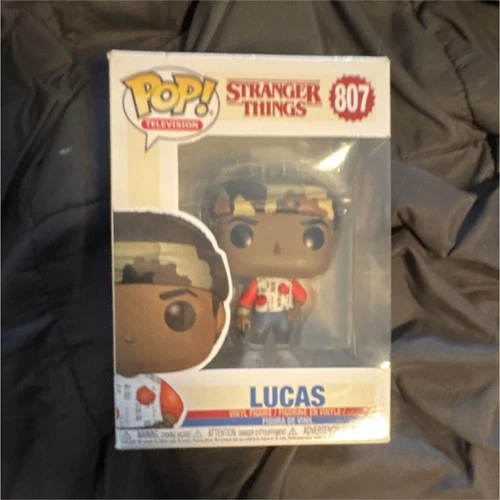Funko Pop! Vinyl Stranger Things Lucas #807 Figure Collectible