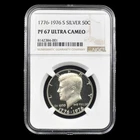 1976 S Kennedy Half Dollar (1964 - Date) Half Dollar NGC PF 67 ULTRA CAMEO #8142