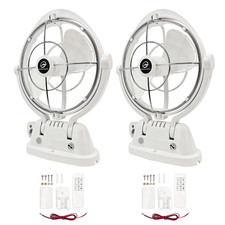 Energy-efficient Fan - 12v24v For Comfortable Travel In Boats Rvs Three Gears