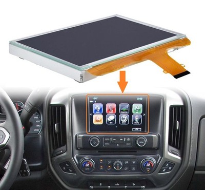8'' LCD & Touch Digitizer Screen for Chevy-GMC p/n= DJ080PA-01A / DJ080PA-01G