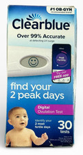 Clearblue Digital Ovulation Test Kit - 30 Tests -Early Detection - Exp 1/2028