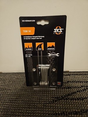 SKS Toolbox Tom 14 Kompakt Werkzeug für Fahrrad inklusive Tasche
