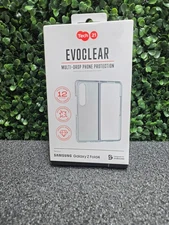 Tech21 EvoClear 2-Piece Case for Samsung Galaxy Z Fold4 – Clear