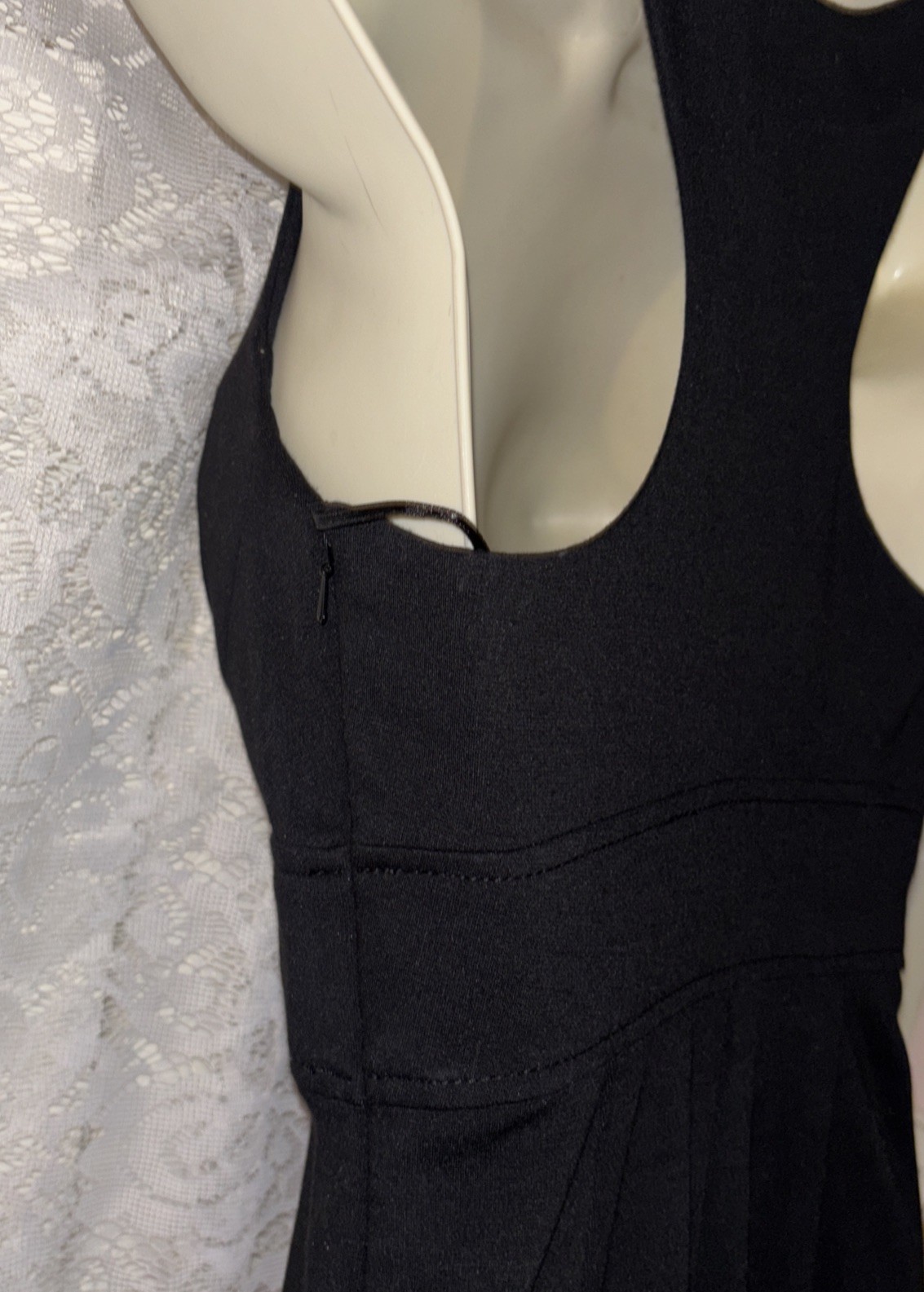 GUESS,solid black,racerback,2 button,straps,strai… - image 5