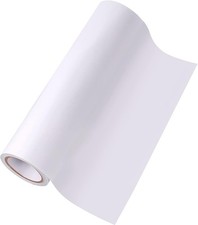 Adhesive Sheet Double Sided Iron-on Patch 8 Inch x 13 ft White