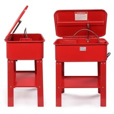 Red 20-gallon Electric Solvent Pump Automotive Parts Washer Cleaner Red 20-gallon Electric Solvent Pump Automotive Parts Washer Cleaner