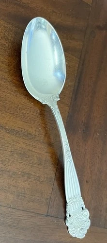 Vintage Towle Sterling Serving Spoon Georgian Pattern 52g Pat. 1898
