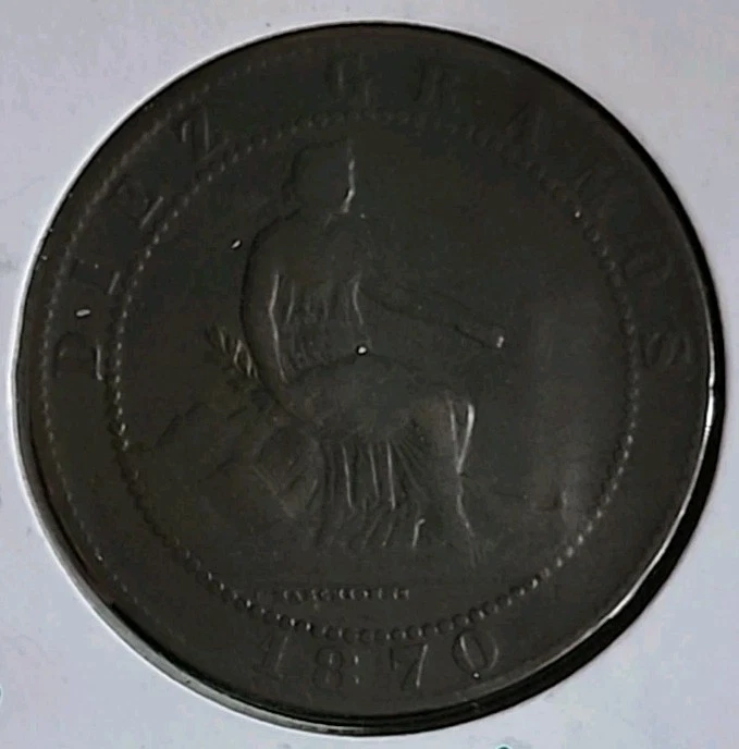 Copper 1870 Year Spanish Coins for sale | eBay