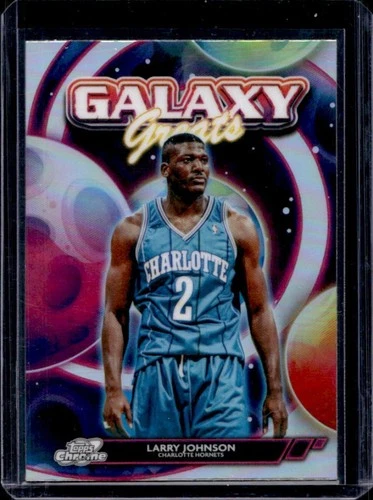 2025 Topps Cosmic Chrome Larry Johnson Refractor (RAW)