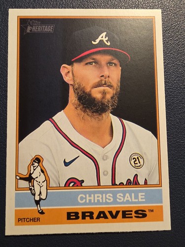 2025 Topps Heritage #257 Chris Sale | Baseball Card