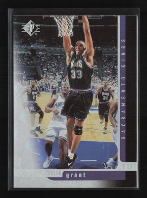 1996-97 SP #96 Brian Grant Sacramento Kings