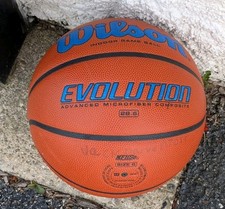 Wilson Evolution Color Game Basketball, Royal- Fast Shipping 28.5 in