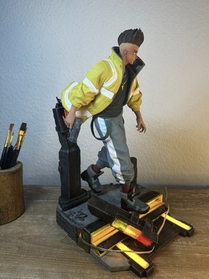 David Martinez Figur Cyberpunk Edgerunners | Handbemalt 3D Druck (35cm)