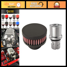 Billet Valve Cover Breather For Dodge Charger Srt Hellcat 2015-2023 Flat Black Billet Valve Cover Breather For Dodge Charger Srt Hellcat 2015-2023 Flat Black