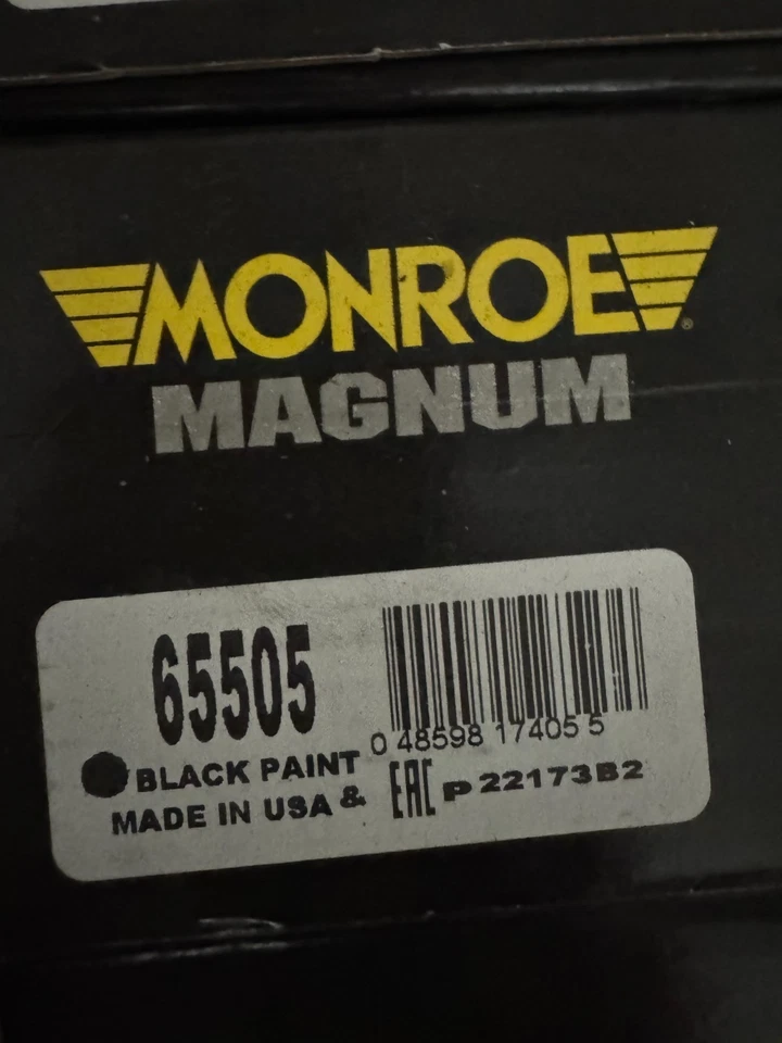 65505 Monroe Magnum Rear Shock - Mack, Gabriel 83147 - Image 2 of 3