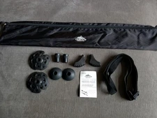 Cascade Mountain Tech Carbon Fiber Trekking Poles - Storage Bag And Replacements