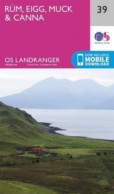 Rum, Eigg & Muck (Map) OS Landranger Map