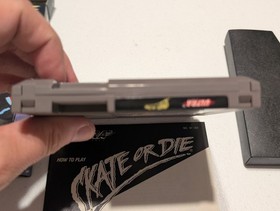 Skate or Die (Nintendo NES, 1988) con scatola custodia manuale super pulito vedi foto!