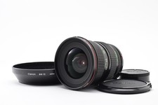 Almost MINT w/Hood Canon New FD NFD 20-35mm f/3.5 L MF Zoom Lens From JAPAN