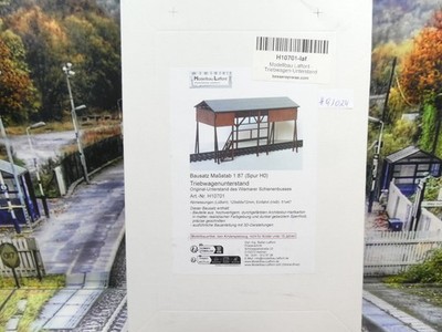 Modellbau Laffont H10701-laf - H0 - Bausatz Triebwagenunterstand - OVP - #91024