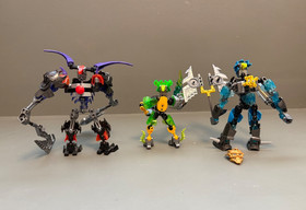 LEGO Bionicle - 70793, 70786 & 70778 - Incomplete - RETIRED SETS