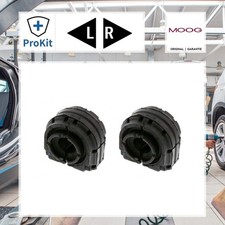 2x ORIGINAL® Moog Lagerbuchse, Stabilisator Hinten, Links, Rechts für VW GOLF