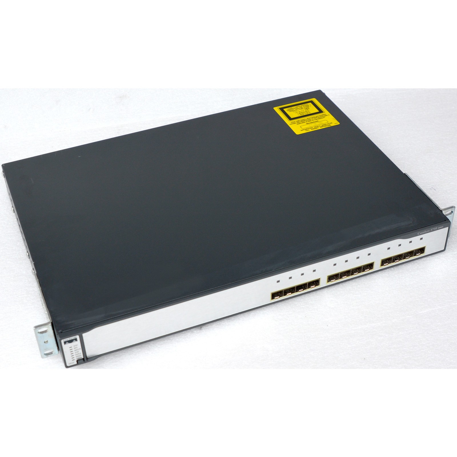 Cisco Catalyst 3750 Series Switch WS-C3750G-12S-S 12X GBIC Slots RJ-45 M396