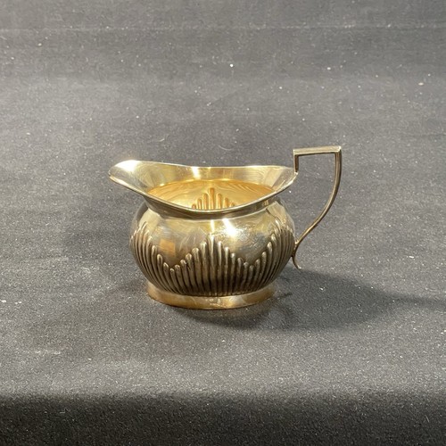 Antikes Milchkännchen Gestempelt Viktorianisch 1900 Art Deco Versilbert - Afbeelding 7 van 13