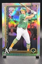 2025 Topps Chrome Update Nick Kurtz Rookie Refractor Athletics USC178 RC. G6
