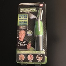 Micro Touch Max All In One Personal Hair Trimmer w/LED Light For Nose Ears Neck