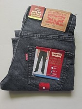Levi's Boys 511 Slim Flex Stretch Fit Denim Jeans Size 8 Black -NWT