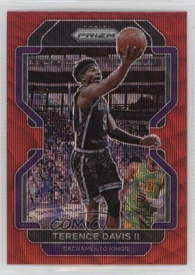 2021-22 Panini Prizm Ruby Wave Prizm Terence Davis II #139 12yh