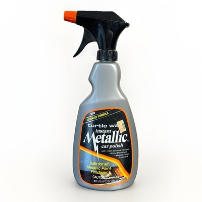 VTG 1990s Turtle Wax Instant Metallic Car Polish Advanced Formula 70% Full PROP