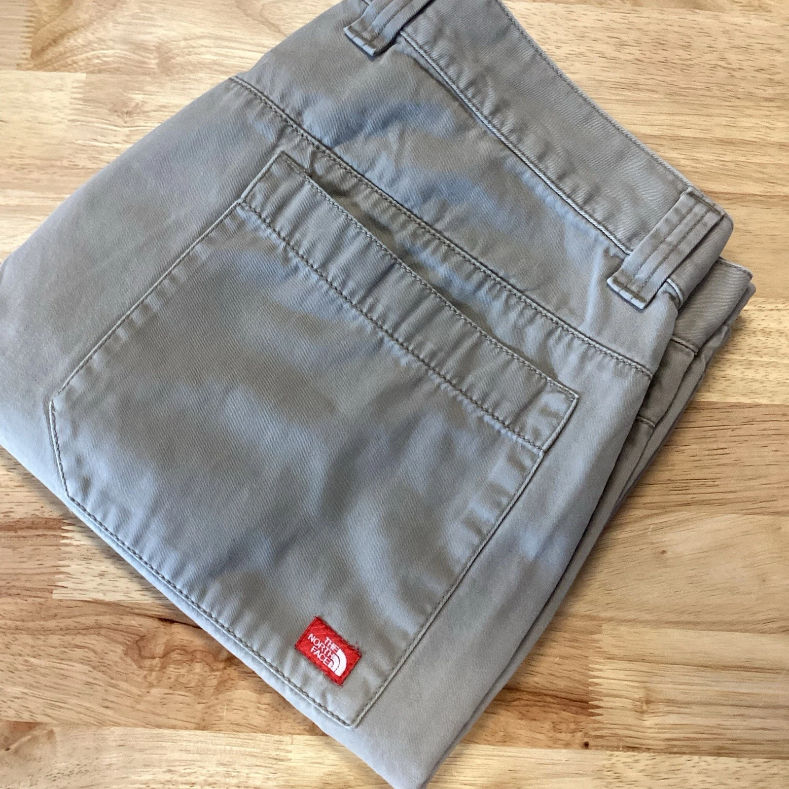 Men’s The North Face Flat Front Hiking Outdoors Rugged Shorts #AU8W 36 Long
