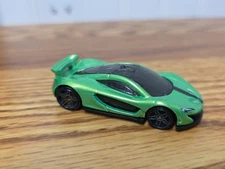 ✅ Hot Wheels McLaren P1 Green 2018 Mainline HW Exotics Loose