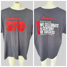 Snap-On SFC Century Celebration T-Shirt Size 3XL 2021 Snap-On Tools T-Shirt