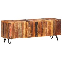 Tv Schrank 110X30X40Cm Altholz Massiv Lowboard Tv MöBel Fernsehschrank Vidaxl