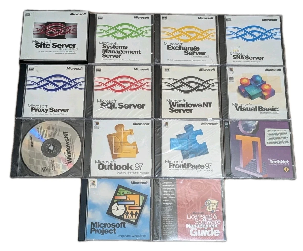 サーバー WindowsNT Server Microsoft Windows NT Server Operating System Software for sale | eBay