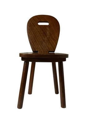 Child's Chair Antique Wood 1920-1949 Time Period Manufactured