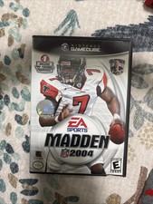 Madden NFL 2004 (Nintendo GameCube, 2003) CIB 