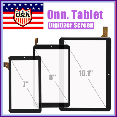 Touch Screen Digitizer Glass Panel For Onn. Surf Gen 2 3 ( 7'' 8'' 10.1'' )Tablet